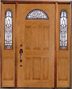 輸入玄関ドア　メソナイト　高級玄関ドア　ファイバーグラス　アンティークブラック　BT135