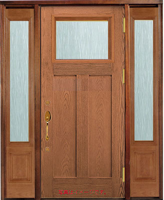 輸入玄関ドア　メソナイト　高級玄関ドア　ファイバーグラス　BT215