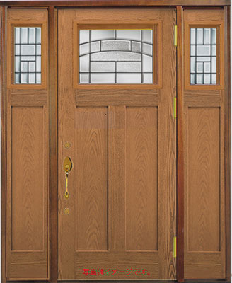 輸入玄関ドア　メソナイト　高級玄関ドア　ファイバーグラス　BT215