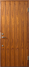 チークタテ貼り木製玄関ドア　GAKG94(TG)-1023