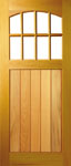 カナダ製の格子玄関ドア