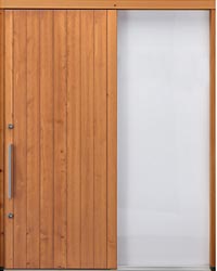 縦貼りの玄関引き戸日本製