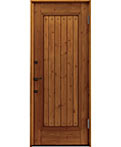 檜無垢材、木製の玄関ドア