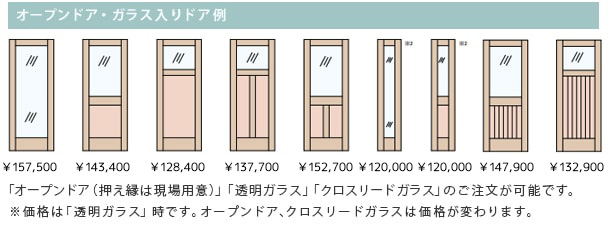 サイズ対応室内ドアの例02