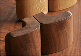 木製ドアハンドル&ノブ 木製無垢 日本製
