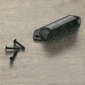 真鍮鋳物　戸引手 黒染め　HB-211-BK