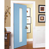白の枠と青の室内ドア、BLシリーズ