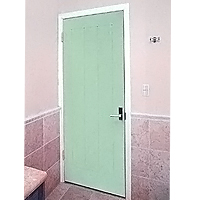 パステルグリーンの室内ドア、BLシリーズ