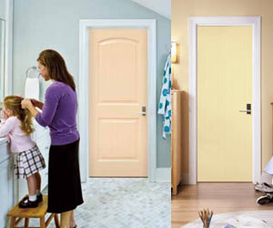 かわいい室内ドア、木製ドアの例