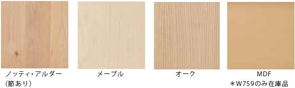 隠し扉の樹種（材質）