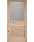 木製ドアパネルEH182-CR、ノッティーアルダー
