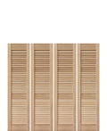 木製クローゼットドアパネルH14L-4、ドア高1404mm