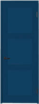 北欧カラー塗装室内ドア　青