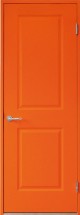 カラー塗装室内ドア　オレンジ