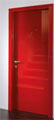 イタリア　室内ドア　カラー塗装　レッド　赤