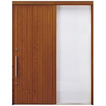 木製玄関引戸、超断熱TS991の使用例