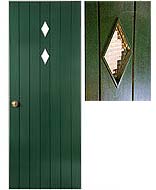 緑　グリーン　室内ドア