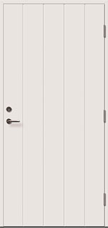 木製玄関ドア スウェーデン　北欧タイプ　ホワイト塗装