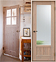 スウェーデン　木製　室内　内装ドア