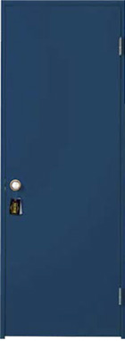 エースドア、ブロナーズブルー塗装のドアデザイン