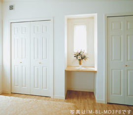 BLシリーズ室内ドア、クローゼットドアの使用イメージ（MD3PB）