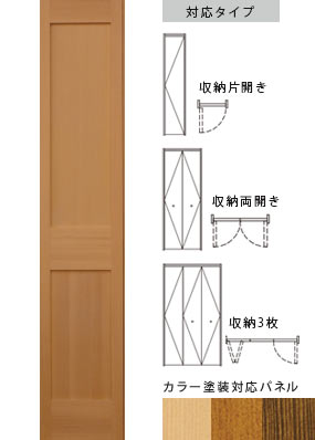 両開きの木製ドア、SD2FP