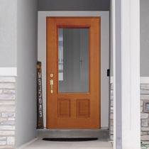 ファイバーグラス玄関ドア、49C-30の施工イメージ