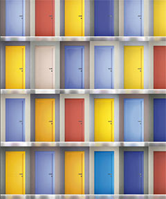 GAROFILIの1000 COLORS DOOR