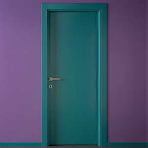 GAROFILIの1000 COLORS DOOR、グリーン色の木製ドア