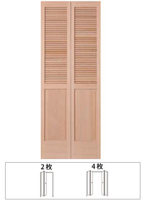 アメリカン木製クローゼット扉、HW1424