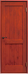 檜材の国産ドア、室内建具PU120