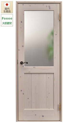 室内ドア、日本製の檜ドア、PU410