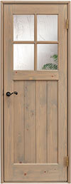 国産桧の無垢ドア、室内建具、PU480