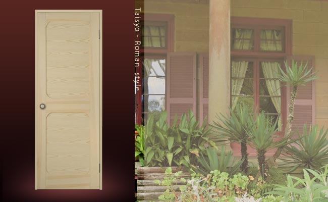 木製ドア、マツ浪漫ドア