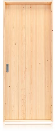 ひのき木製ドア、室内扉