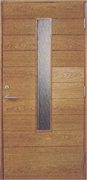 スウェーデン製　木製断熱玄関ドア　スニッカルペール
