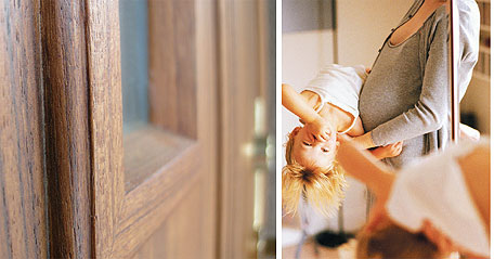 北欧木製玄関ドア