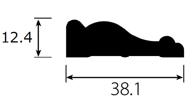 ケーシングのH3005の断面図