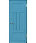 海外輸入風のグレー色ドア
