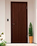 日本製の木製玄関ドア、シンプルでおしゃれな玄関扉